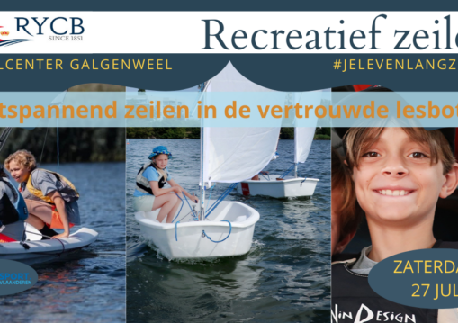 Recreatief zeilen op zaterdag